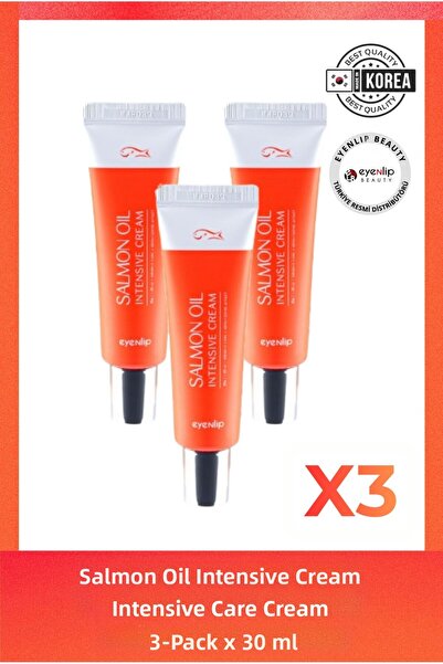 Eyenlip Beauty كريم العناية المركزة بزيت السلمون 30 مل عبوة من 3 قطع