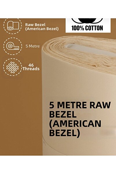 ÇIQRIK HOME 5 Meters Amaekian Fabric Raw Clothcotton Cloth Width: 240 cm Duve...