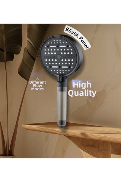 TRUVA Large Panel High Pressure Water Saving Special Shower Head