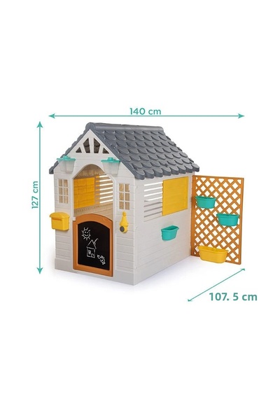 Muhcu Home لعبة كبيرة الحجم - بيت لعب مع ملحقات