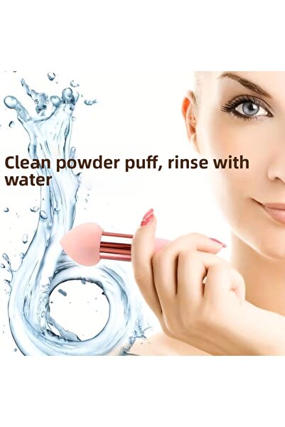 MORESUN 3Pcs Makeup Sponge Foundation Beauty Dry and Wet Makeup Concealer Pin...