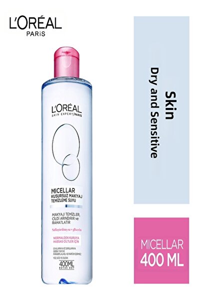 L'Oreal Paris ماء العجين الحساس - لوريال ديرمو إكسبيرتيس بدون كيك - 400 مل