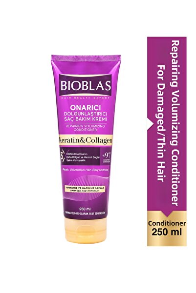 Bioblas Krém proti vypadávání vlasů 250 ml Kolagen a keratin