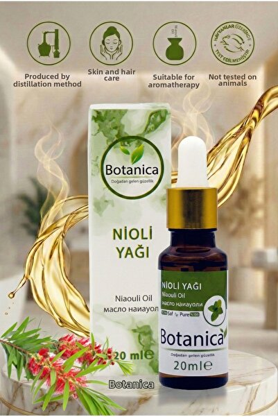 botanica زيت النياولي العطري النقي 100% (نيولي) 20 مل - مضاد للروائح الكريهة ...