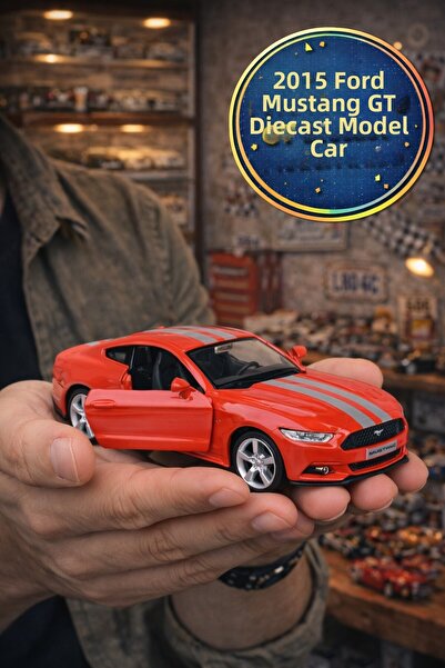 TOYFEST سيارة فورد موستانج جي تي 51 الأمريكية الحمراء موديل 2015 ذات الأبواب ...