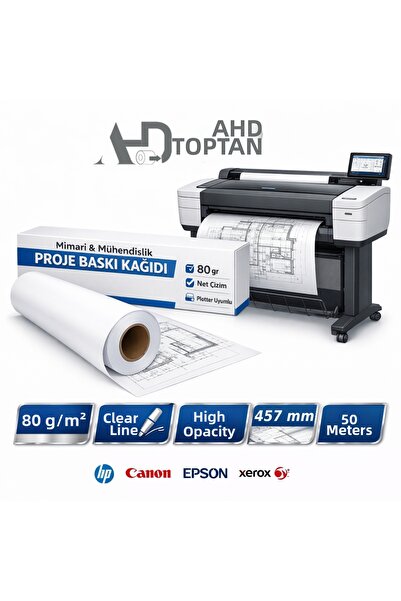 AHDTOPTAN ورق راسمة مقاس 45 سم × 50 متر - قطعة واحدة