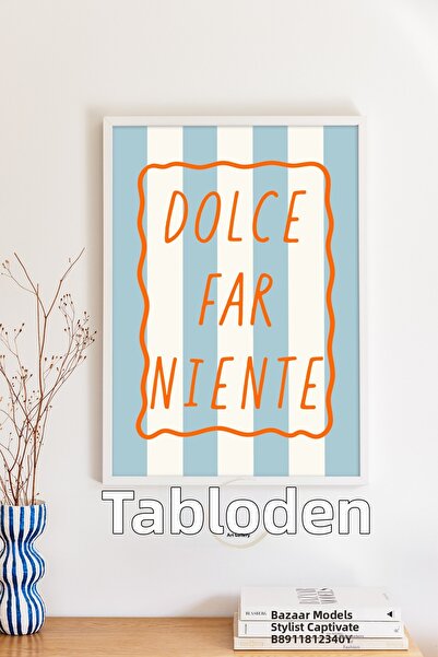 tablodea Dolce Far Niente Minimal Striped Pinterest Decor de perete Poster în...