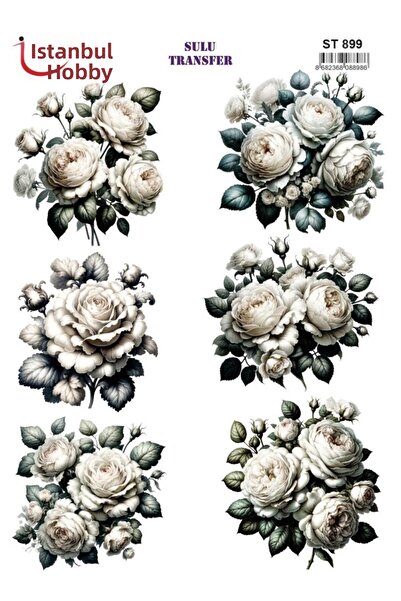 İstanbul Hobi Water Transfer Paper 25X35Cm St-899