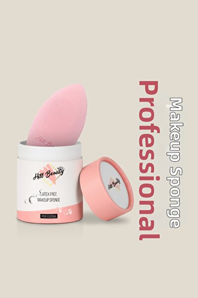Hill Beauty Turkey Professional Makeup Sponge Non-Latex 3 Cut Pink
