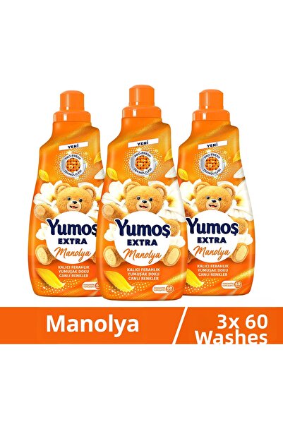 Yumoş Balsam de rufe Extra 60 de spălări Manolya 1440 ml x3
