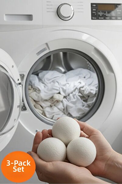 she berrak Set of 3 Dryer Balls