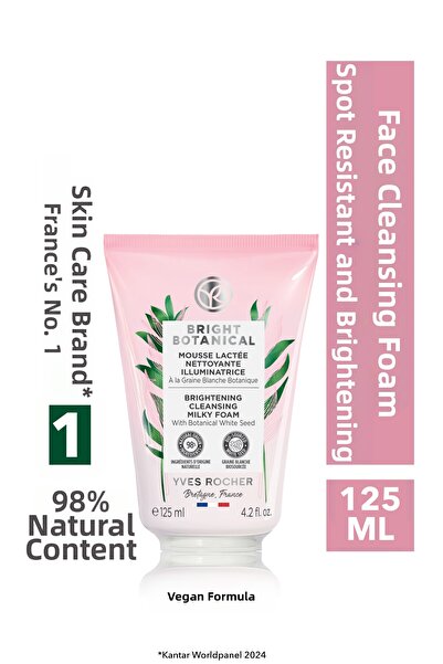 Yves Rocher رغوة غسول الوجه العشبية المضادة للعيوب والتجاعيد من برايت بوتانيك...