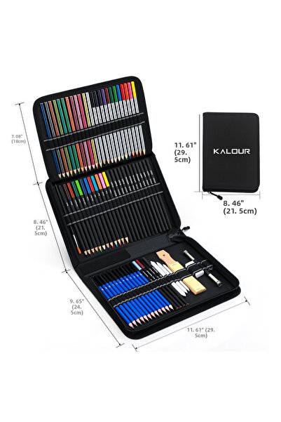 Store مجموعة أقلام رسم احترافية مكونة من 95 قطعة