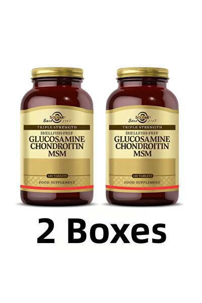 Solgar جلوكوزامين كوندروتين إم إس إم (جلوكوزامين كوندروتين إم إس إم) 120 قرص ...