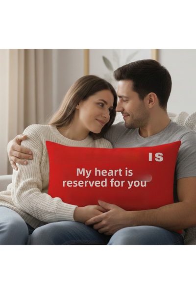 Piloji Valentine's Day Gift Decorative Throw Pillow 35X50 cm Digital Printed ...