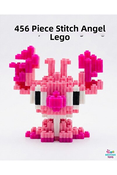 Brother Toys لعبة تركيب مكعبات ثلاثية الأبعاد كبيرة الحجم 456 قطعة لشخصية ستي...