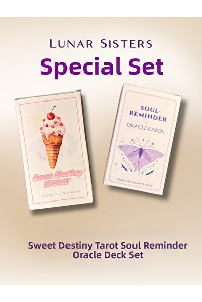 Lunar Sisters مجموعة خاصة: تاروت سويت ديستيني وورقة التنبؤ سول ريميندر أوراكل
