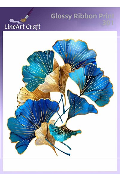 LİNEART طباعة روبون بالكي رقم: RB301-30x30 سم