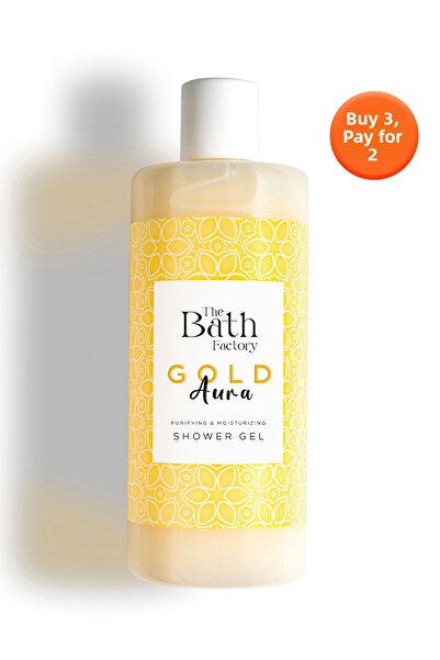 THE BATH FACTORY Gel de duș cu parfum mistic hidratant și hrănitor Gold Aura ...