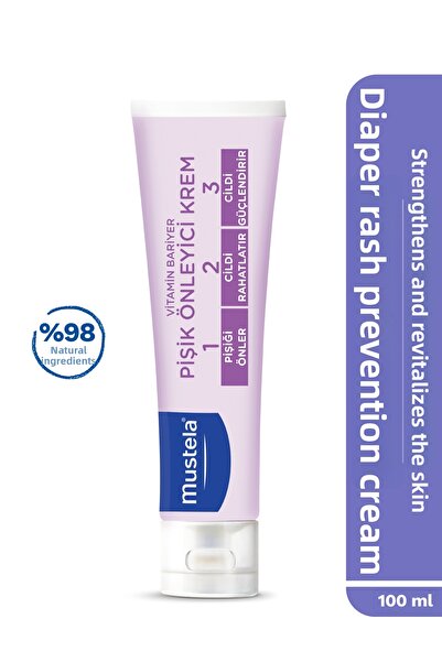 Mustela Vitamin Barrier Cream 1.2.3 - 100 ml