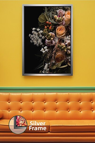 KOSS Dijital Aranjament de flori modern Pictură decorativă Ornament de perete...