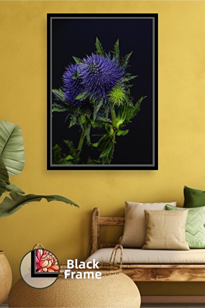 KOSS Dijital Μπλε Βοτανικός πίνακας με άγκιστρο Μοντέρνος μινιμαλιστικός πίνα...