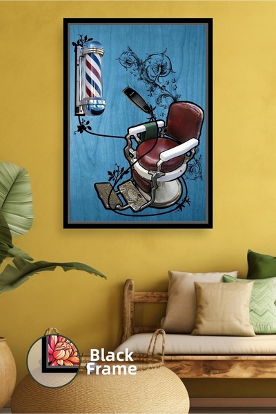 KOSS Dijital Pictură pe pânză înrămată cu decor de perete detaliat cu foarfec...