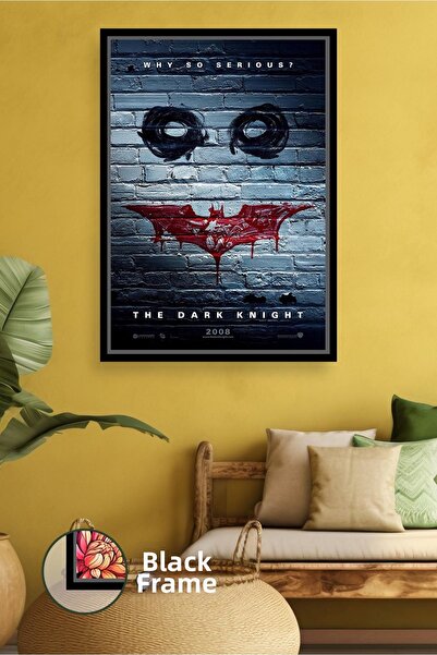 KOSS Dijital Pictură de perete tematică Joker Dark Knight, camera de cinema a...