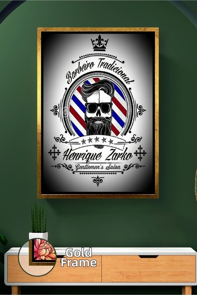 KOSS Dijital Pictură pe pânză înrămată cu decor clasic de perete cu logo-ul B...