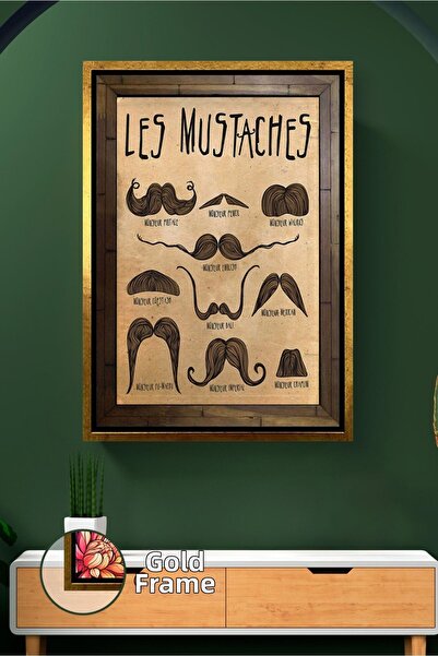 KOSS Dijital Modele de mustață pentru frizerii, salonurile de coafură, îngrij...