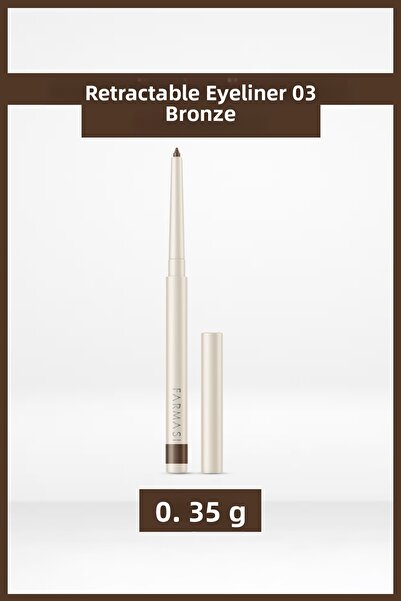 Farmasi قلم تحديد العيون مع مصعد |   03 برونزي