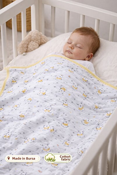Onouqo 0-3 Months Newborn Hospital Discharge Blanket – Cotton, Soft Texture –...