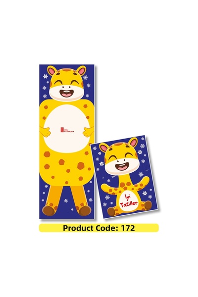 Ata Yayıncılık Report Cover for Preschool and Primary Schools (Suitable for D...