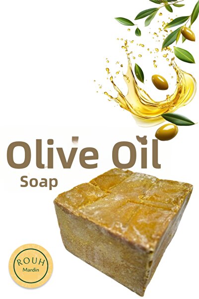 ROUH Mardin 170 جرام صابون زيت زيتون ماردين طبيعي مصنوع يدويًا