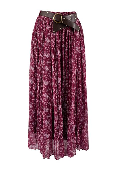 Trendyol Collection Pink-Multicolor Skirt Twoaw26Et00171