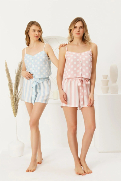 Cossy By Aqua Pudra Şort Takım 21aqu0021570