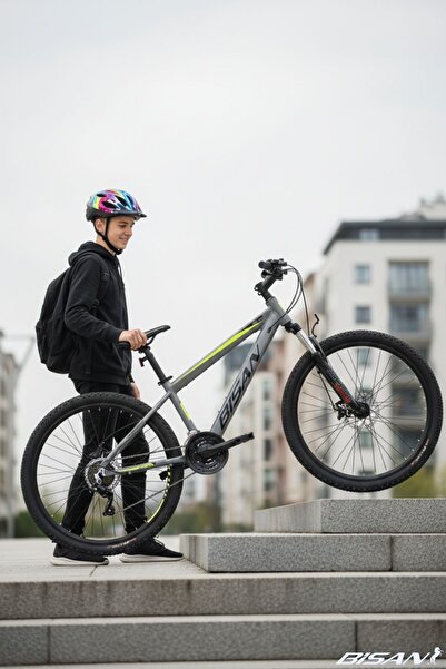 Bisan Cooper Dağ Bisikleti 26 Jant Hidrolik Disk Fren Shimano 21 Vites 35 cm ...