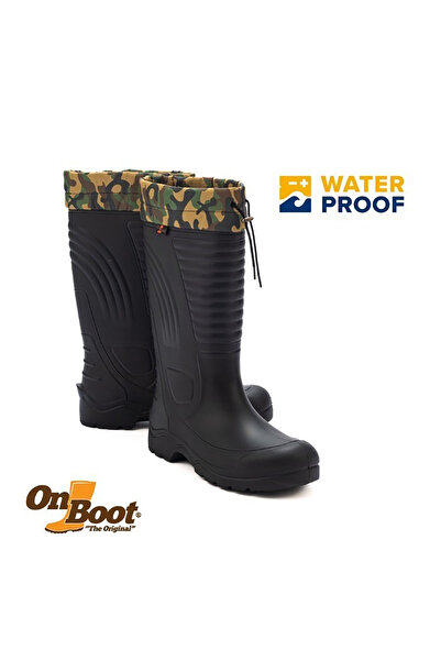 ON BOOT Onboot Eva Hafif Su Geçirmez Uzun Bağlı Av İş, Yağmur Bahçe Çizmesi 2005