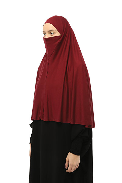 Altobeh Hazır Türban Peçeli Pratik Eşarp Tesettür Nikaplı Hijab - Namaz Örtüs...