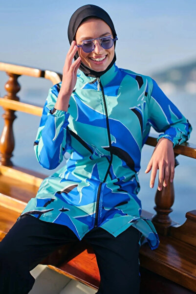 ALFASA WATERPROOF ΠΑΡΑΤΡΟΦΟΣ ΥΦΑΣΜΑ ΜΕ φερμουάρ ΑΘΛΗΤΙΚΟ ΓΥΝΑΙΚΕΙΟ ΜΑΓΙΟ