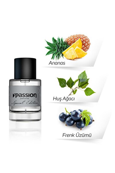 LE PASSİON PERFUME Erkek Parfümü  Özel Kutulu Etkili ve Uzun Süre Kalıcı Edp 55 ml LE-PAS-300-EA30