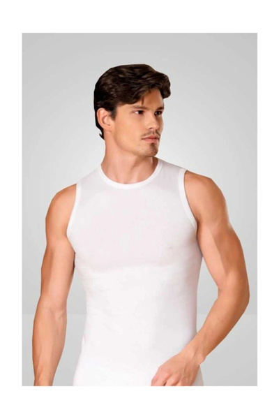 Berrak Erkek Likralı Süprem Kolsuz Bisiklet Yaka 1026