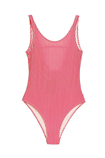 Argento Pembe Çizgili Çocuk Mayo