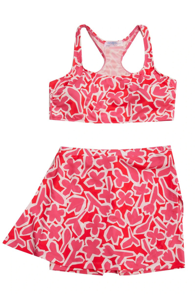 NEOPY بدلة لواندا بوستير مزدوجة مع تنورة 5307