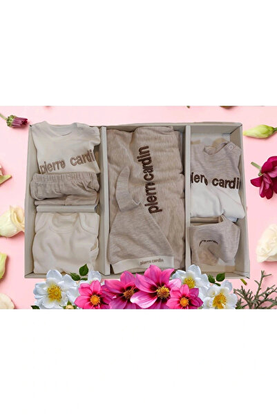 Pierre Cardin Pamuk Yenidoğan 10'lu Hastane Çıkış Set 303286