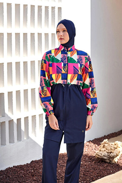 Adasea فستان قرد سيدني بأكمام طويلة موديل 1501