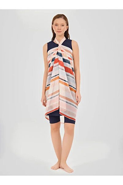 Dorelux Stripe Patterned Skirt Pareo Dlx-7088