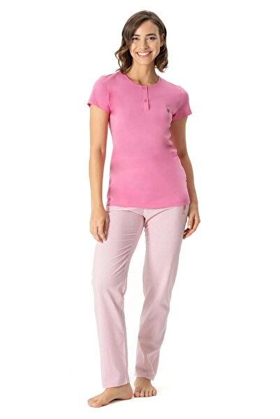 U.S. Polo Assn. U.S. Polo Assn. 17035 Ριγέ Με κοντό μανίκι Σετ πιτζάμες