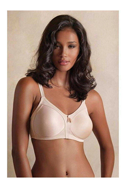 Yeni İnci Kadın Bej Toparlayıcı Düz Sütyen