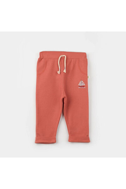 Biorganic Sun Lets Sail Baby Pants Without Booties 57906 Ecru Blue